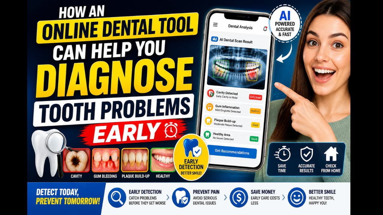 How an Online Dental Tool Can Help You Diagnose Tooth Problems Early
