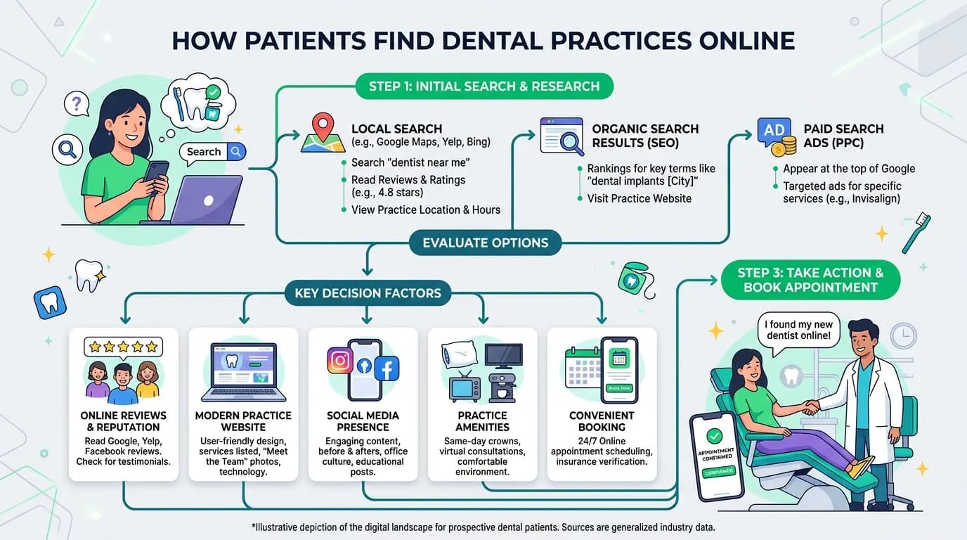 How Patients Are Finding Dental Practices Online — And Why Your Clinic Needs to Show Up